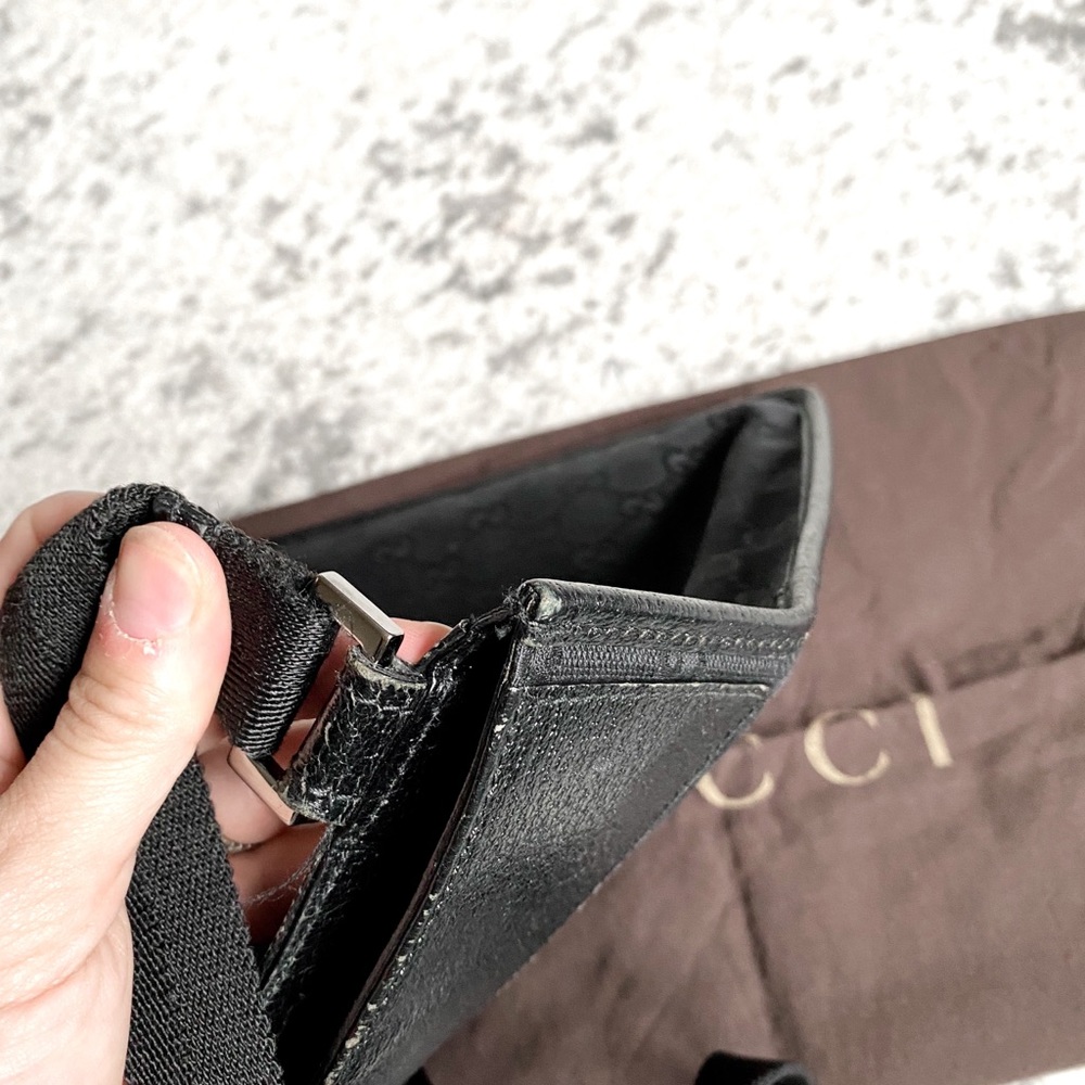 Gucci men’s women’s GG guccissima crossbody - Picture 6 of 8